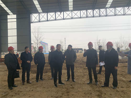 萬人助萬企，節(jié)后送關(guān)懷——上級(jí)部門領(lǐng)導(dǎo)視察永和集團(tuán)城陽城拌合站建設(shè)情況！